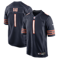 Number 1 Dad Chicago Bears Nike Game Jersey - Navy