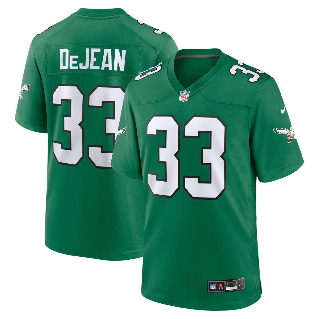 Cooper DeJean Philadelphia Eagles Nike Alternate Game Jersey -  Black