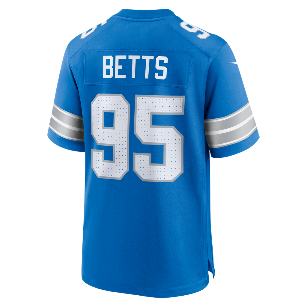 Mathieu Betts Detroit Lions Nike Game Jersey -  Blue