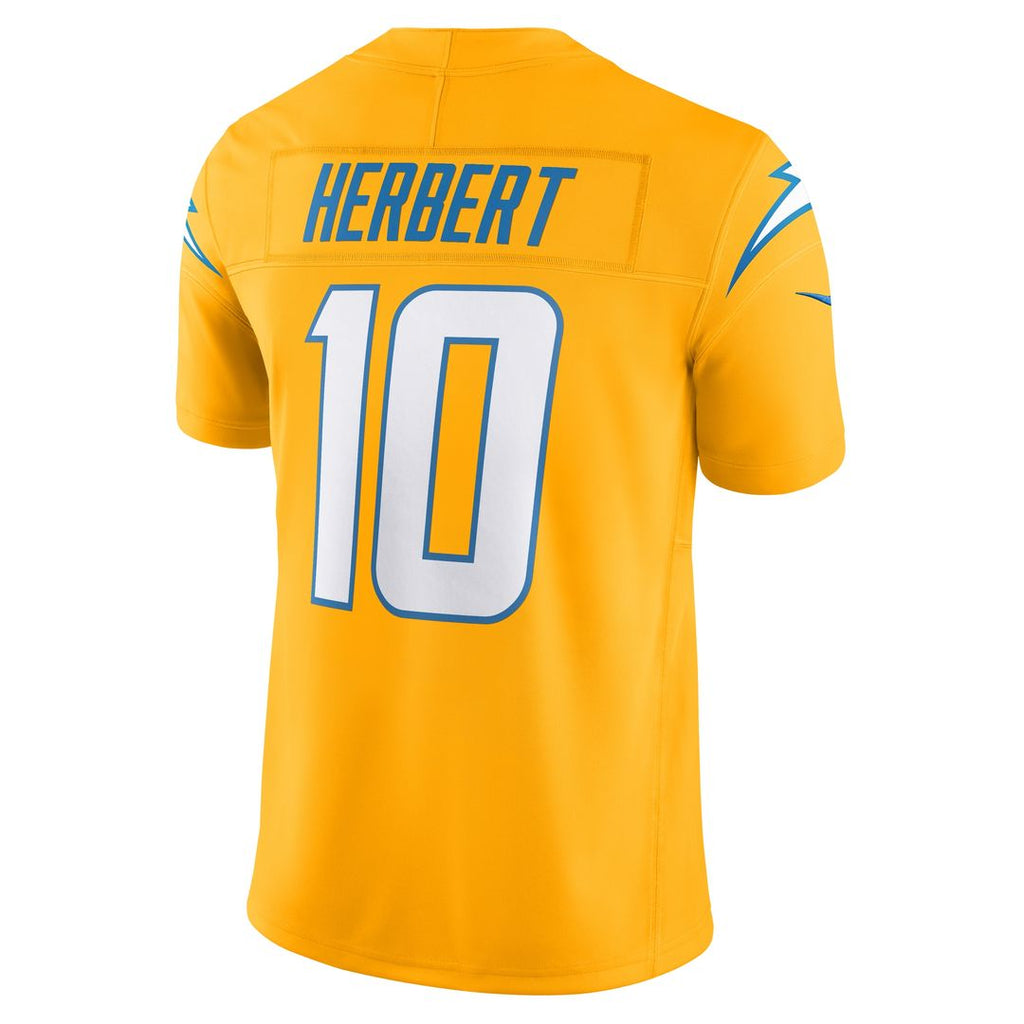 Justin Herbert Los Angeles Chargers Nike Vapor F.U.S.E. Limited Jersey - Powder Blue