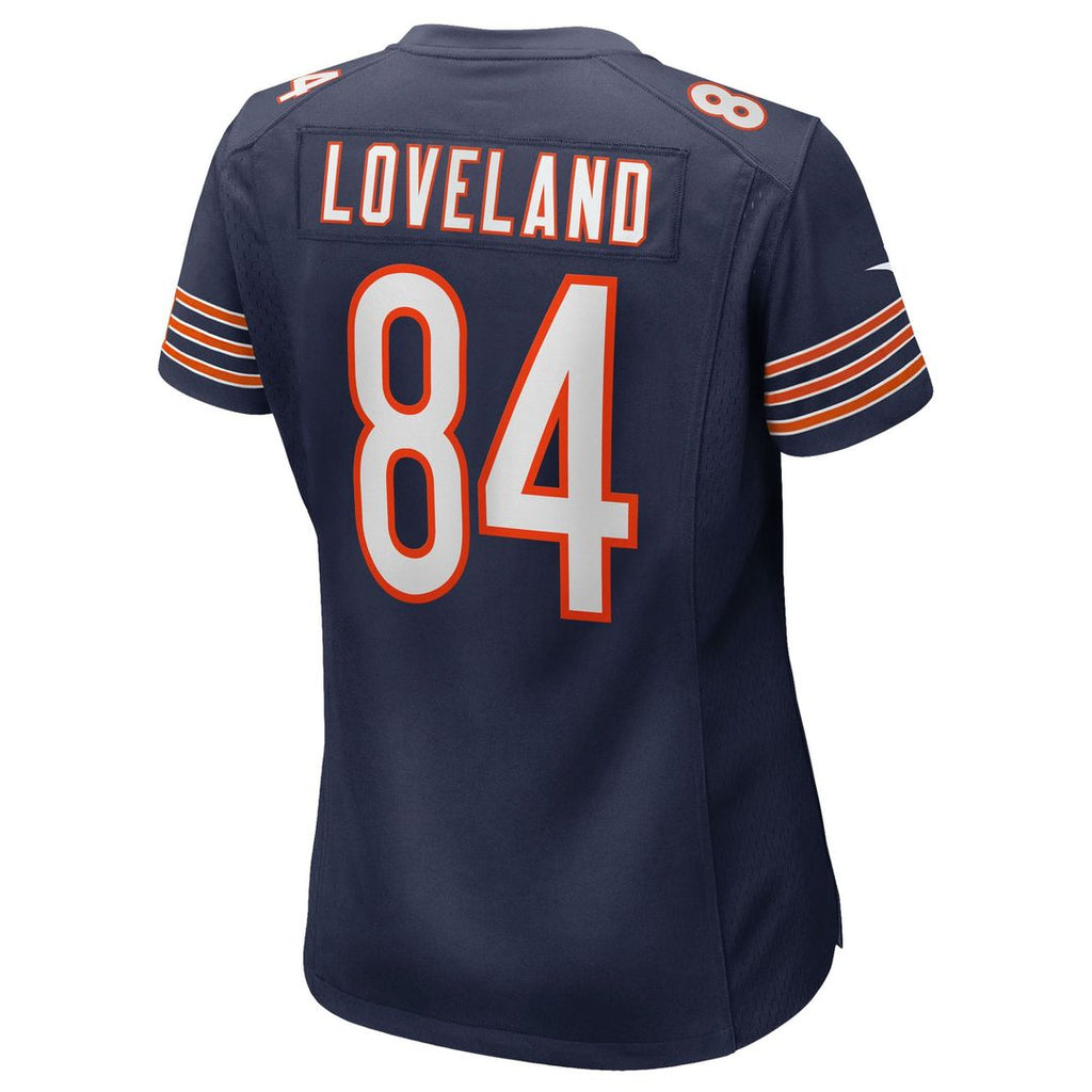 Colston Loveland Chicago Bears Nike Women's Team Game Jersey -  Navy