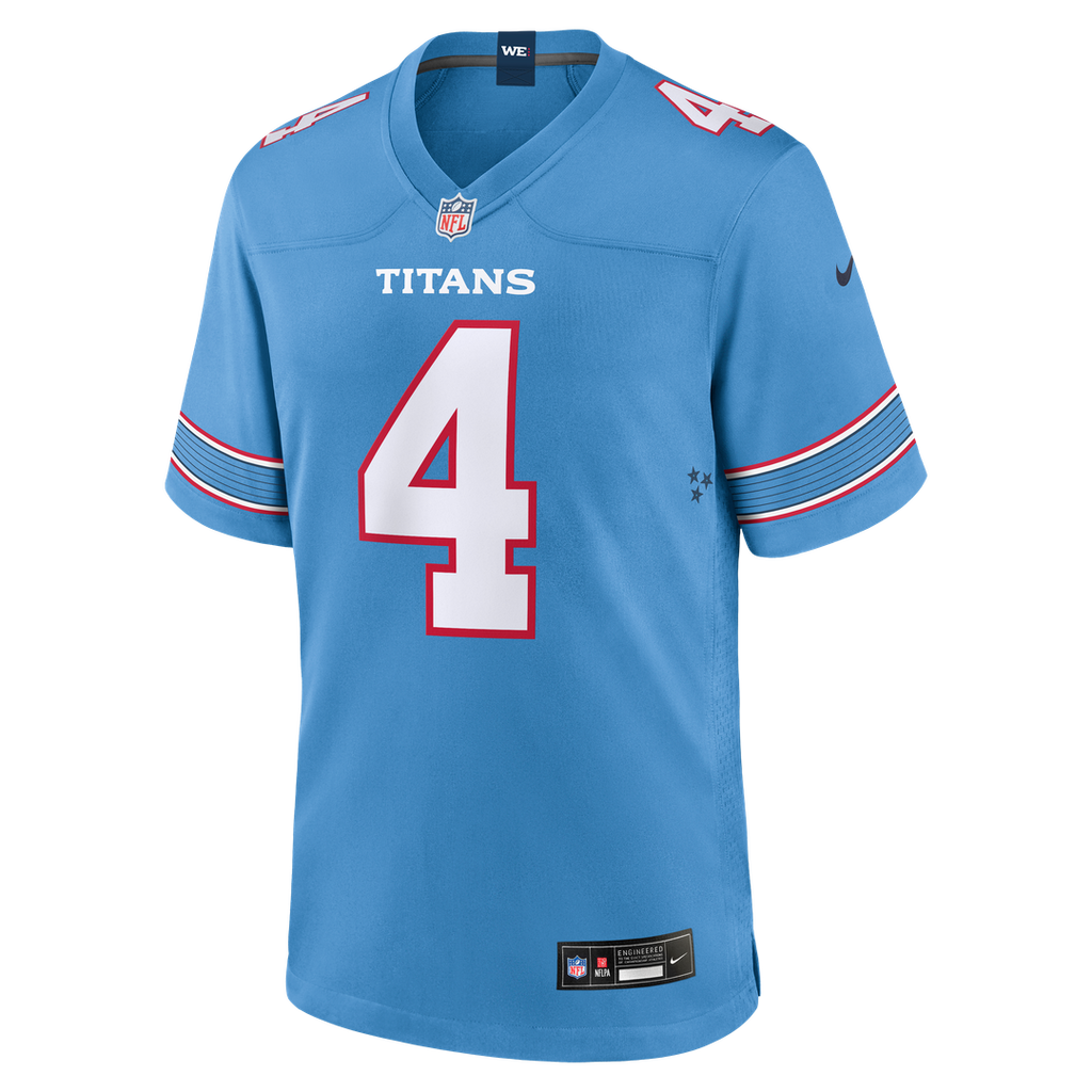Wan'Dale Robinson Tennessee Titans Nike Team Game Jersey - Light Blue