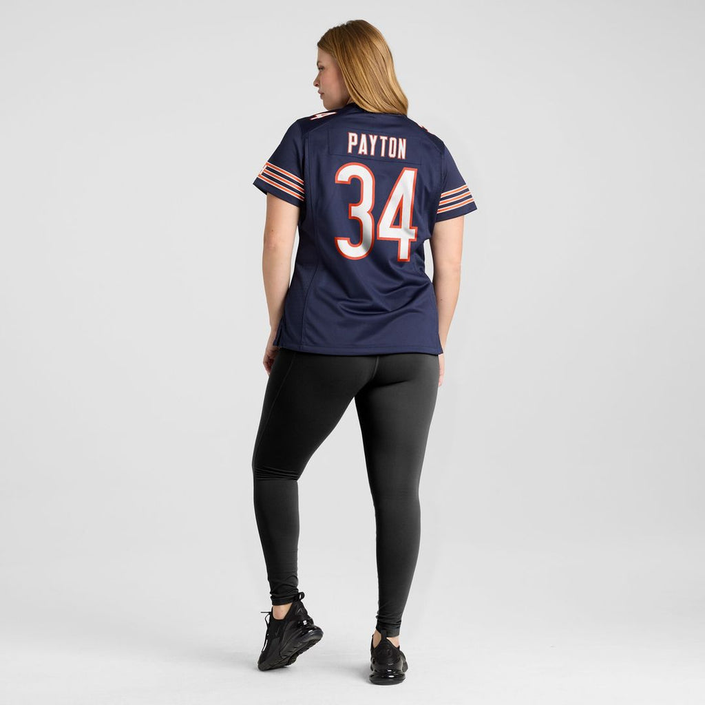 Walter Payton Chicago Bears Nike Women's Game Retired Player Jersey - Navy
