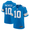 Isiah Pacheco Detroit Lions Nike Team Game Jersey -  Blue