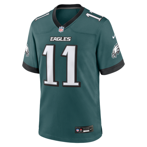 A.J. Brown Philadelphia Eagles Nike Team Game Jersey -  Midnight Green