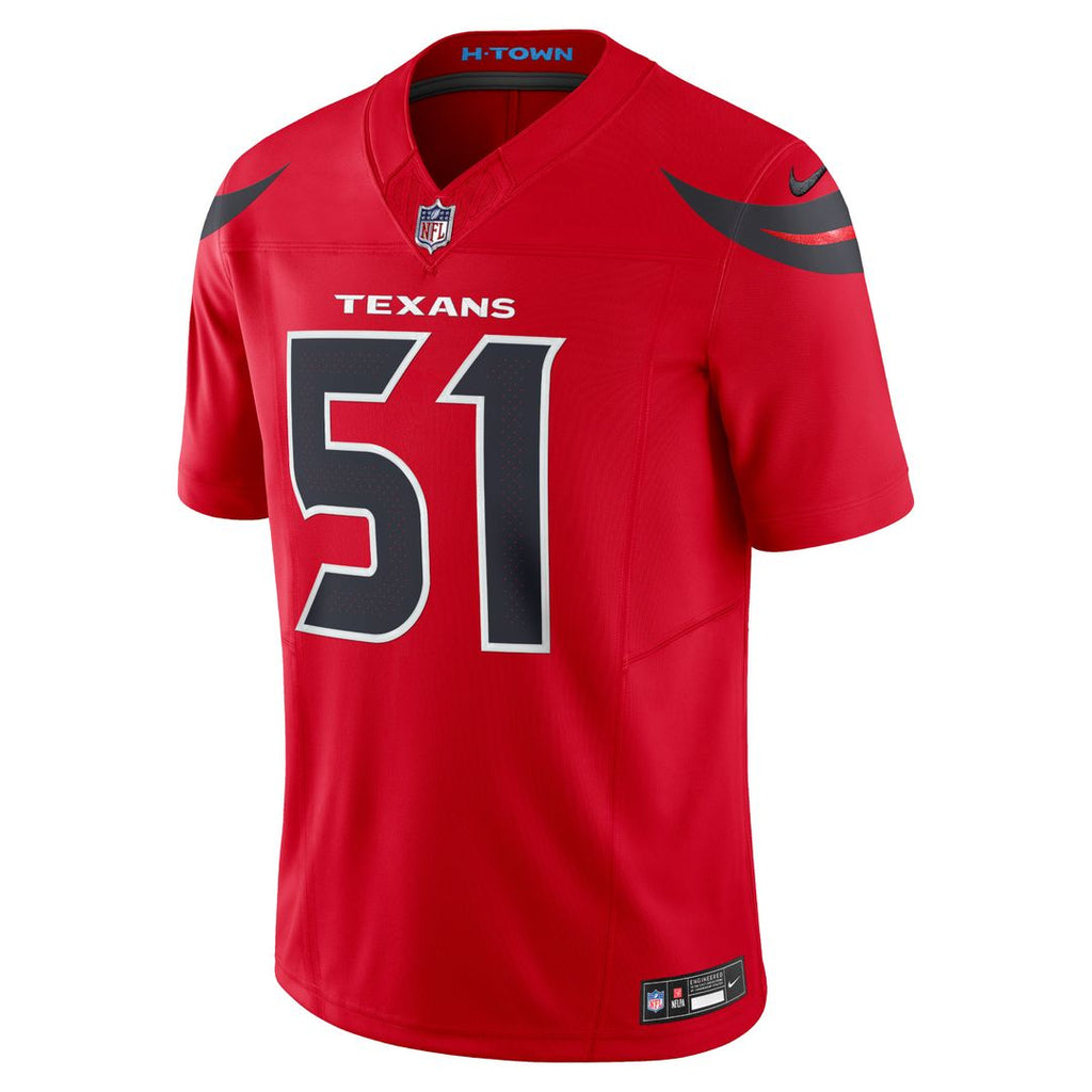 Will Anderson Jr. Houston Texans Nike Vapor F.U.S.E. Limited Jersey - Navy