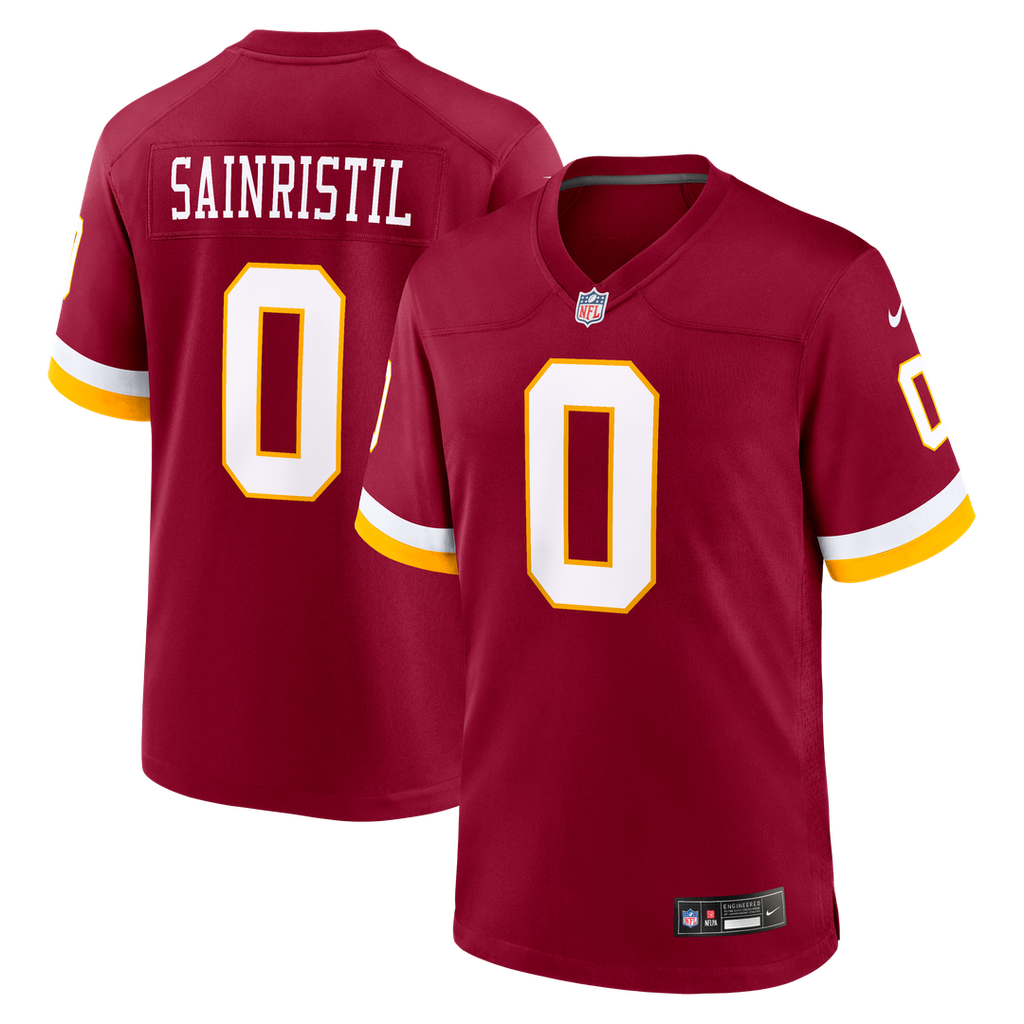Mike Sainristil Washington Commanders Nike Game Jersey - Burgundy