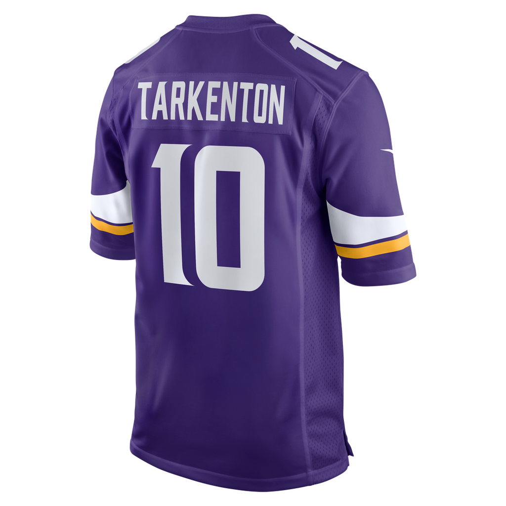 Fran Tarkenton Minnesota Vikings Nike Game Retired Player Jersey - Purple