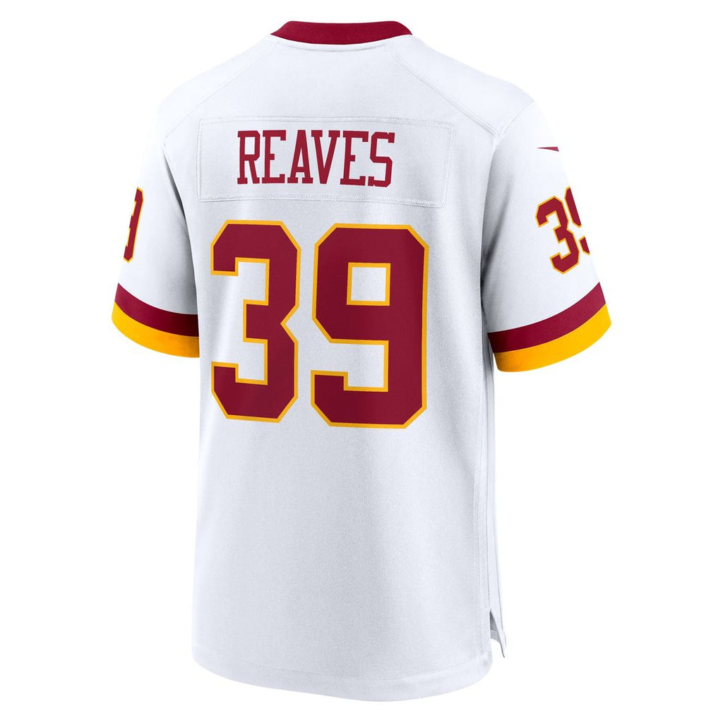 Jeremy Reaves Washington Commanders Nike Game Jersey - Burgundy