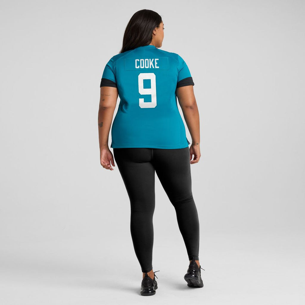 Logan Cooke Jacksonville Jaguars Nike Women's Game Jersey - Teal