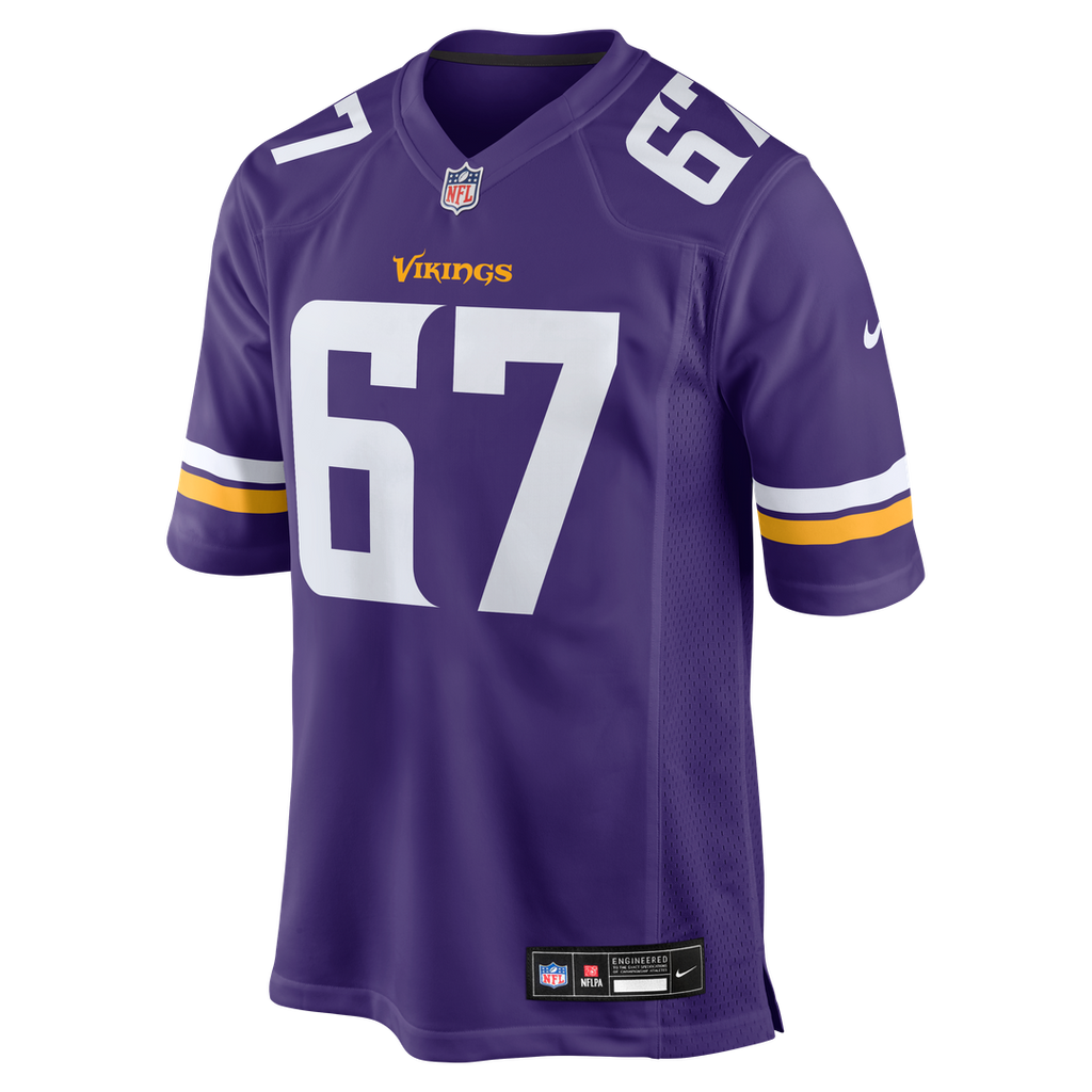 Justin Skule Minnesota Vikings Nike Team Game Jersey -  Purple