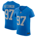 Aidan Hutchinson Detroit Lions Nike Alternate Vapor F.U.S.E. Elite Jersey - Blue