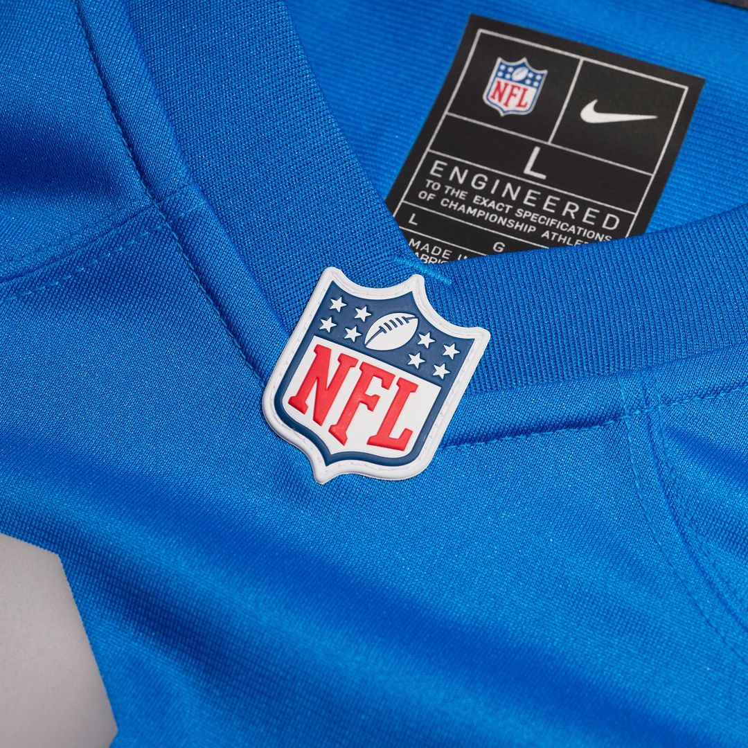 Barry Sanders Detroit Lions Nike Alternate Game Jersey -  Blue