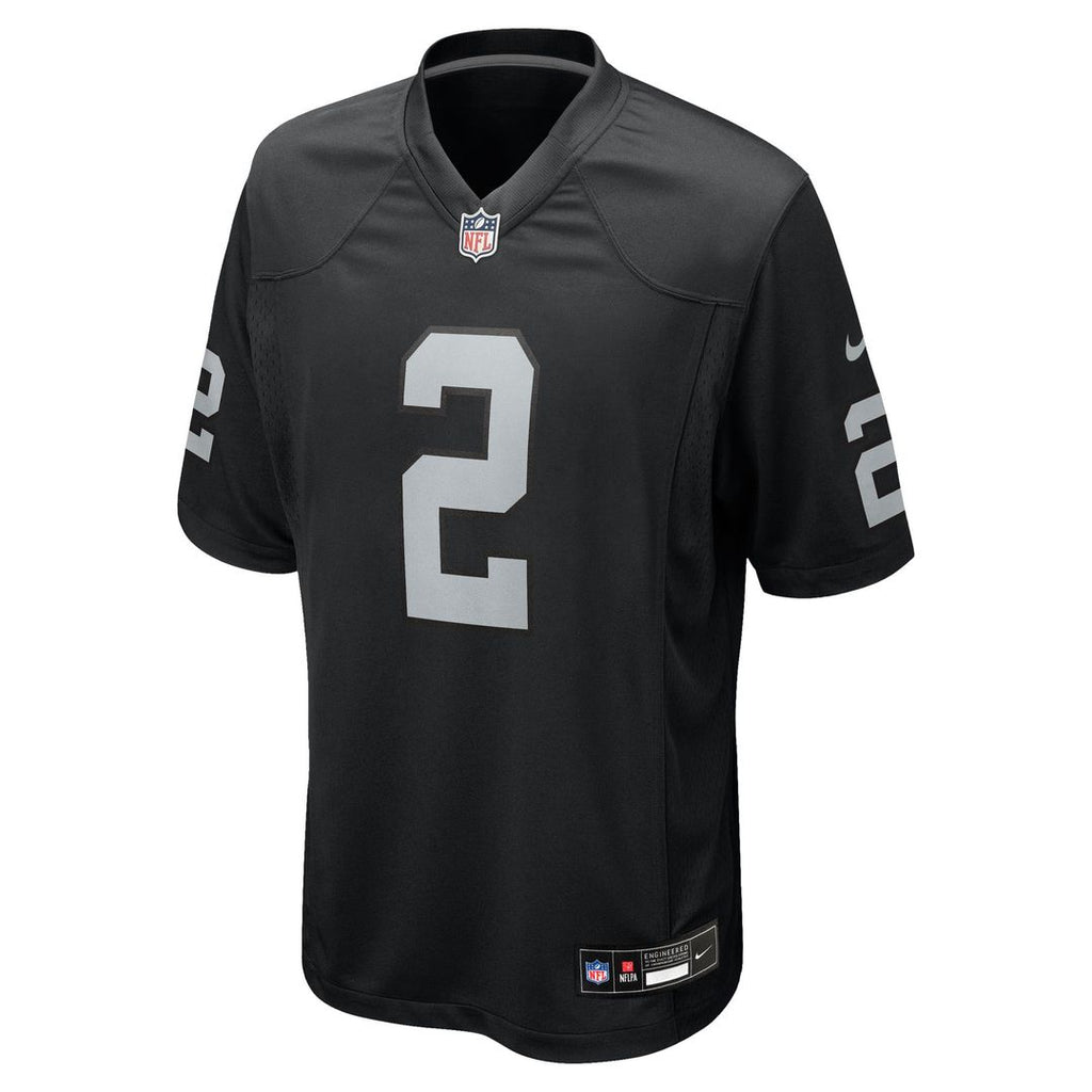 Ashton Jeanty Las Vegas Raiders Nike Team Game Jersey - Black