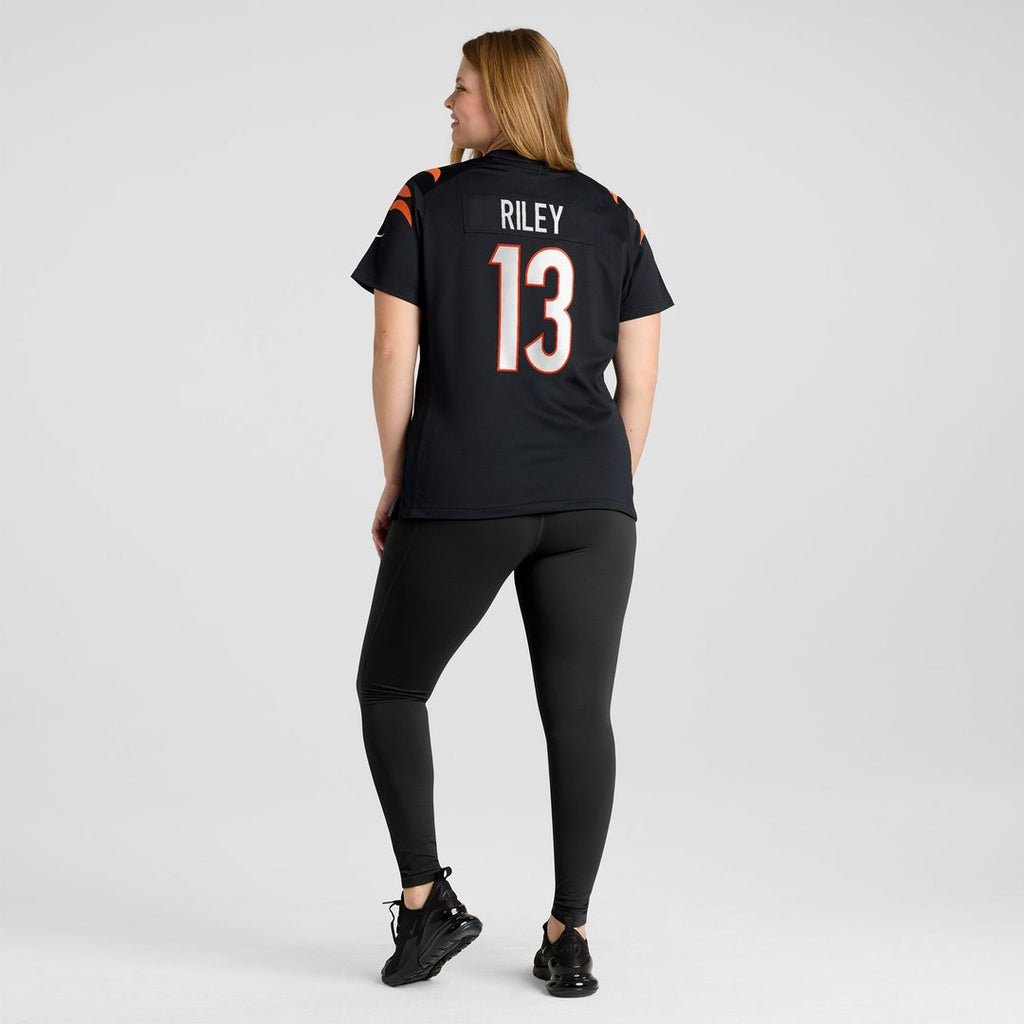 Ken Riley Cincinnati Bengals Nike Women's Retired Player Game Jersey - Black