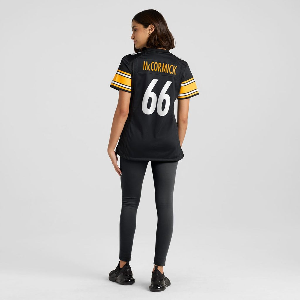 Mason McCormick Pittsburgh Steelers Nike Women's Team Game Jersey -  Black