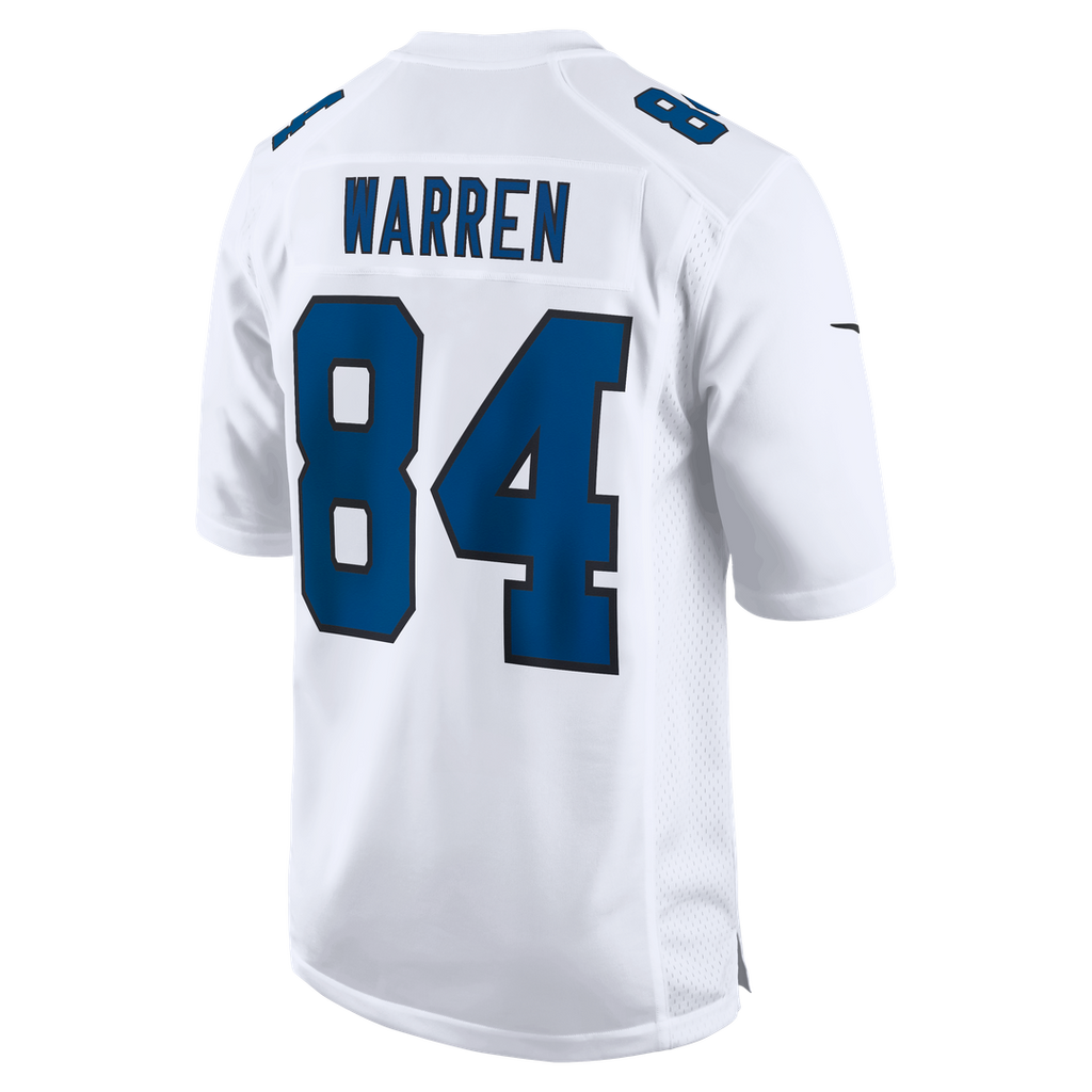 Tyler Warren Indianapolis Colts Nike Fashion Game Jersey - Tundra White