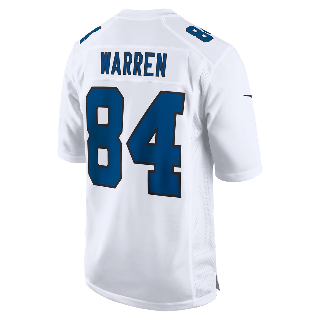 Tyler Warren Indianapolis Colts Nike Fashion Game Jersey - Tundra White