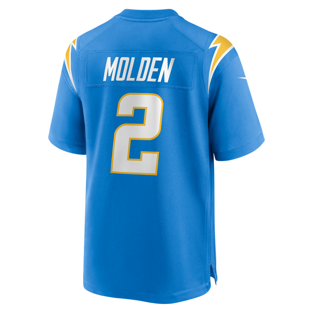 Elijah Molden Los Angeles Chargers Nike Team Game Jersey -  Powder Blue
