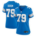 Larry Borom Detroit Lions Nike Women's Team Game Jersey -  Blue