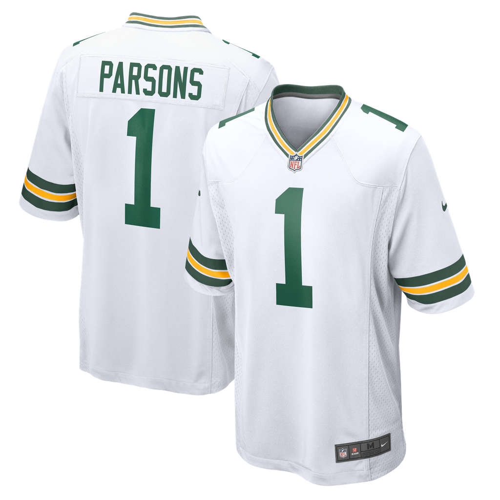 Micah Parsons Green Bay Packers Nike Game Player Jersey - White