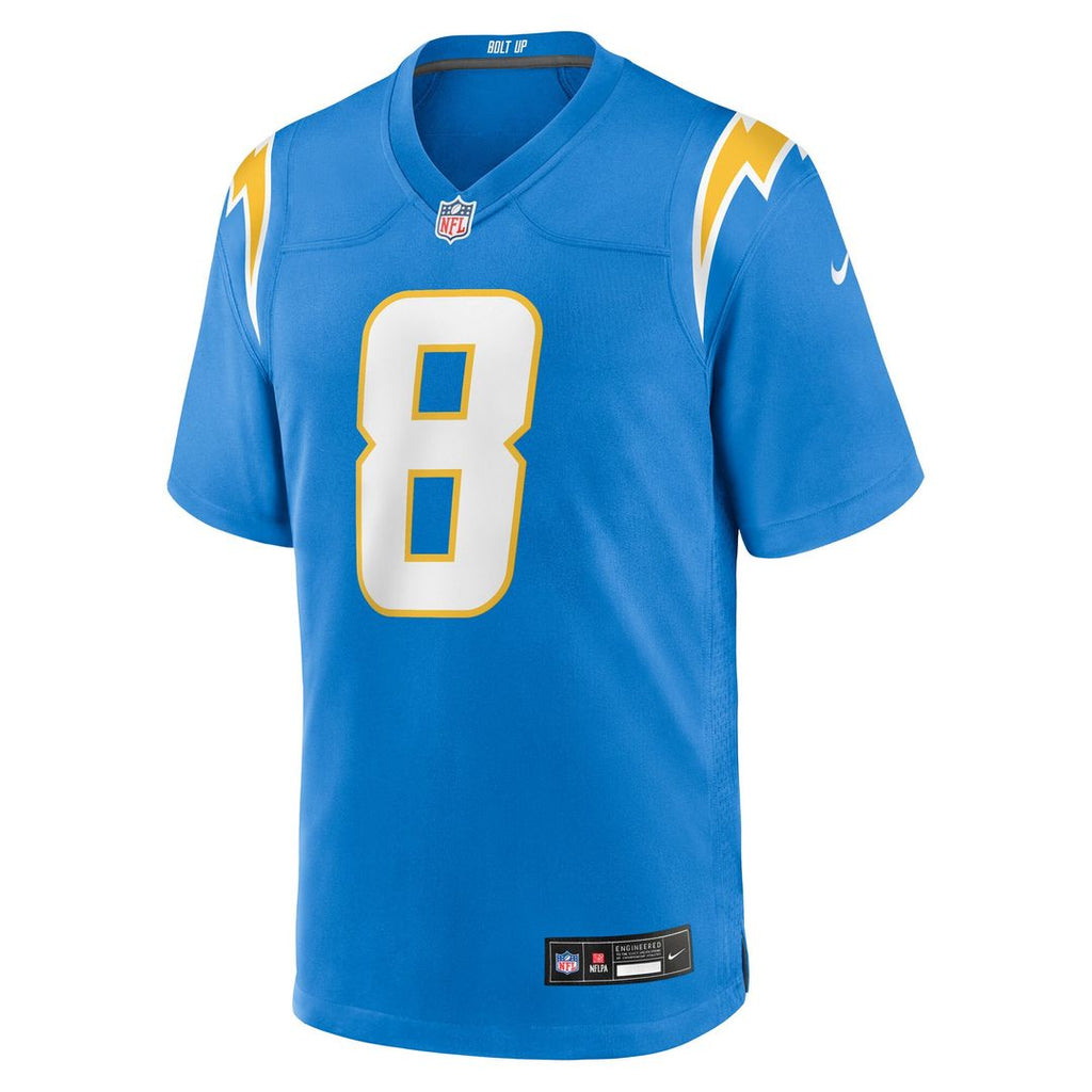 Omarion Hampton Los Angeles Chargers Nike Alternate Super Chargers Game Player Jersey - Navy