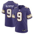 J.J. McCarthy Minnesota Vikings Nike 2nd Alternate  Player Game Jersey - Purple