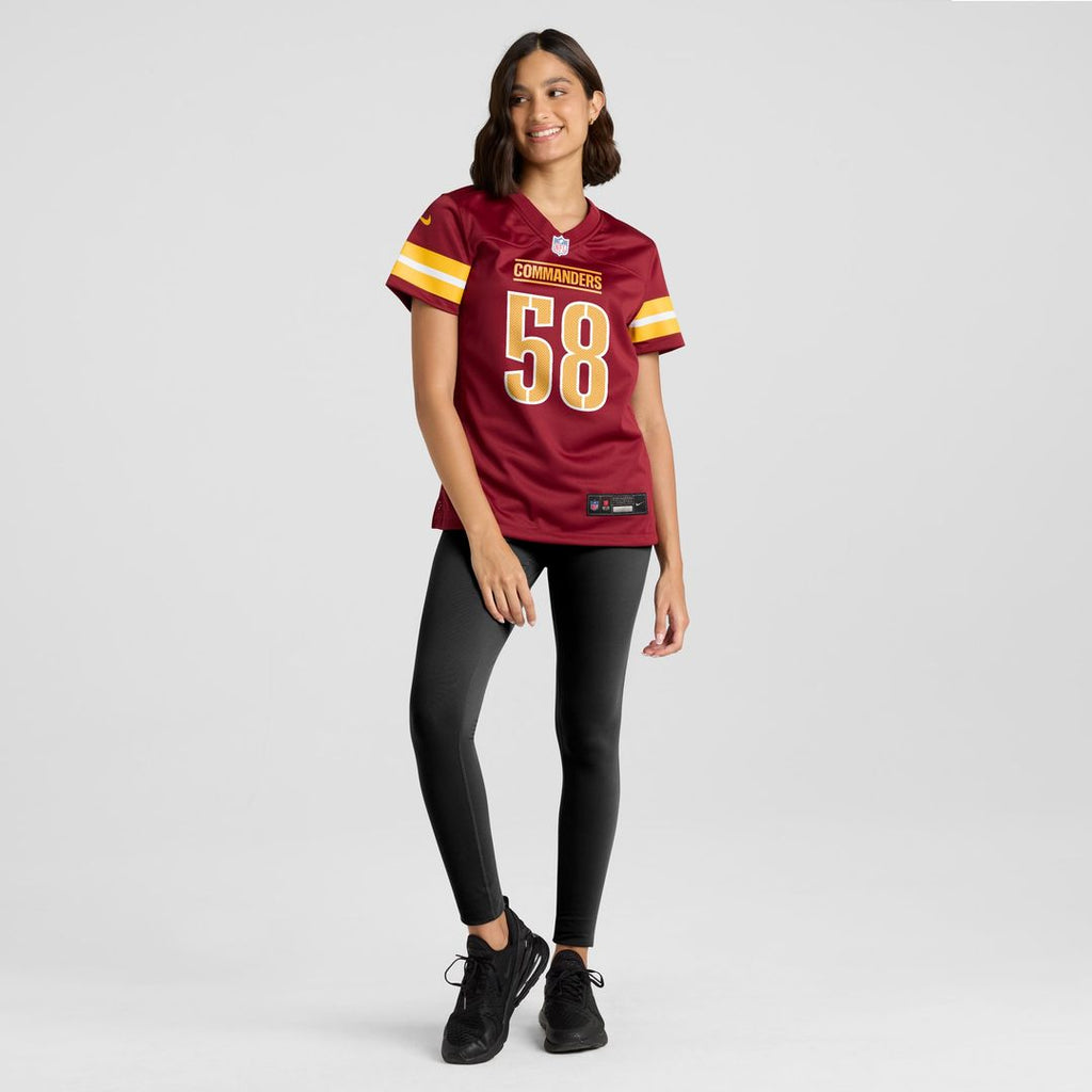 Jordan Magee Washington Commanders Nike Women's Team Game Jersey -  Burgundy