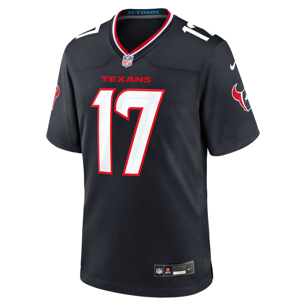 Braxton Berrios Houston Texans Nike Team Game Jersey -  Navy