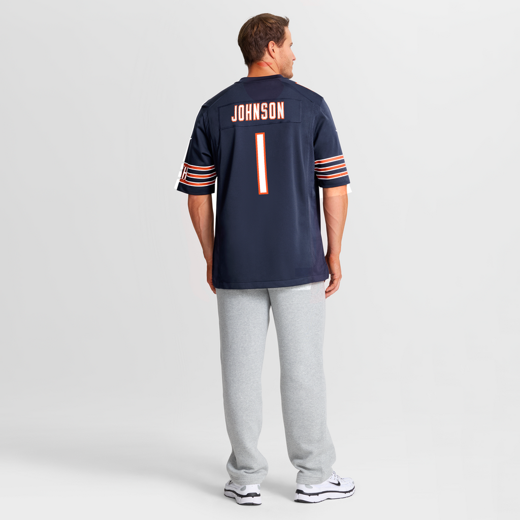 Jaylon Johnson Chicago Bears Nike  Game Jersey -  Navy