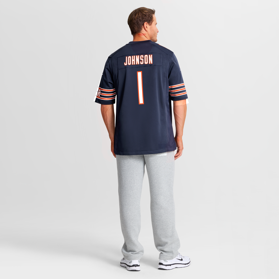 Jaylon Johnson Chicago Bears Nike  Game Jersey -  Navy