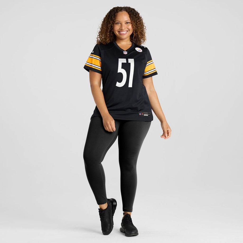 Nick Herbig Pittsburgh Steelers Nike Women's  Game Jersey -  Black