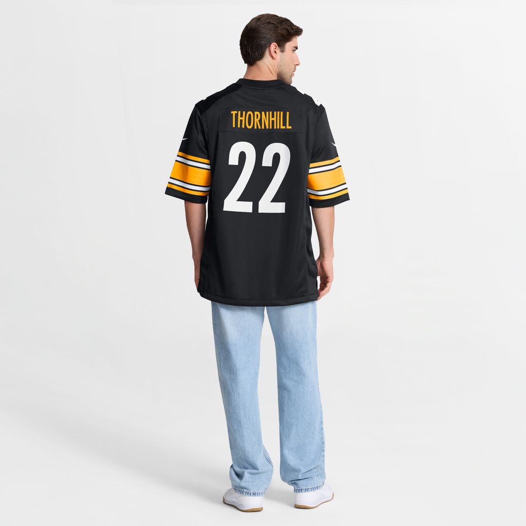 Juan Thornhill Pittsburgh Steelers Nike Team Game Jersey -  Black