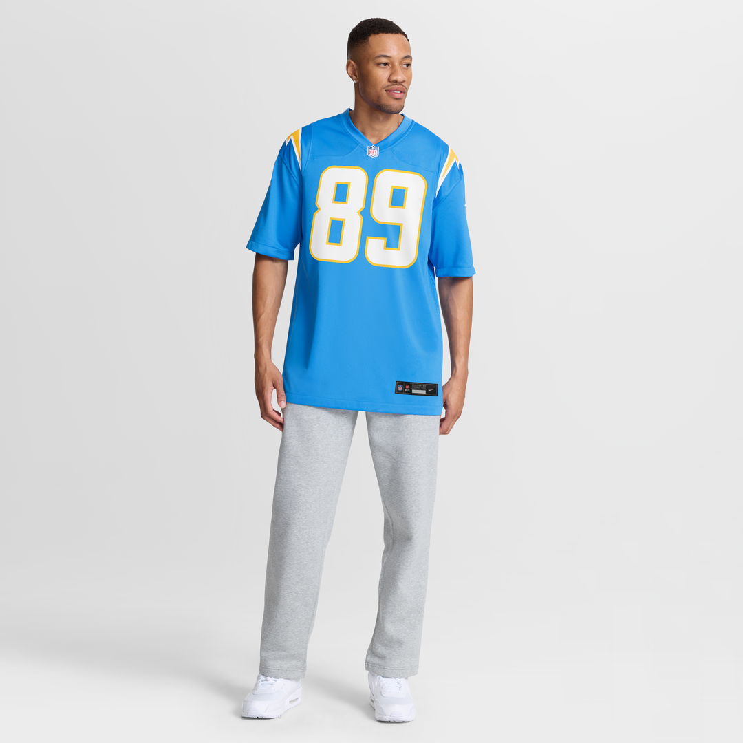 Will Dissly Los Angeles Chargers Nike Team Game Jersey -  Powder Blue
