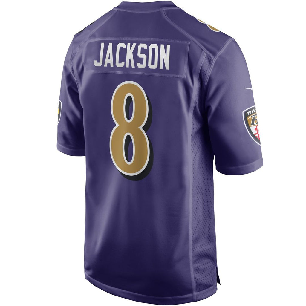 Lamar Jackson Baltimore Ravens Nike Alternate Game Jersey -  Black