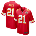 Jaden Hicks Kansas City Chiefs Nike  Game Jersey -  Red