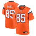 Lucas Krull Denver Broncos Nike Team Game Jersey -  Orange