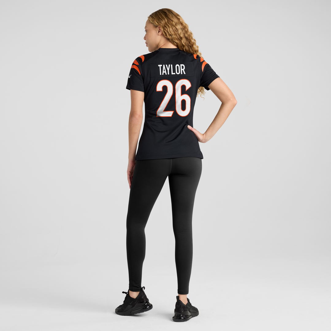 Ja'Sir Taylor Cincinnati Bengals Nike Women's Team Game Jersey -  Black