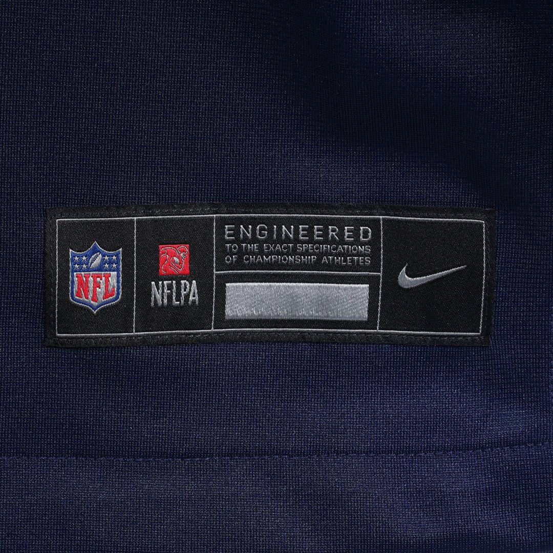Jared Wilson New England Patriots Nike Team Game Jersey -  Navy