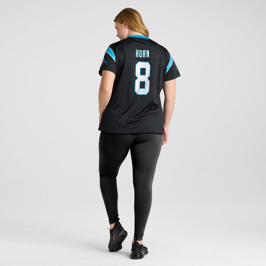 Jaycee Horn Carolina Panthers Nike Women's Player Jersey - Black