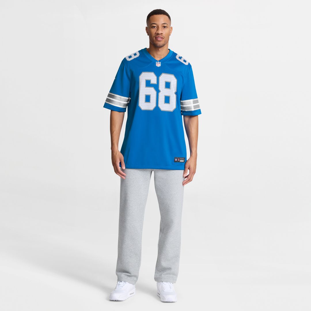 Taylor Decker Detroit Lions Nike Team Game Jersey -  Blue