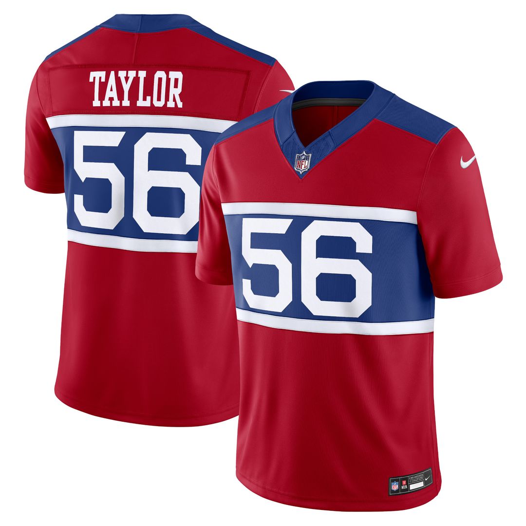 Lawrence Taylor New York Giants Nike Vapor F.U.S.E. Limited Jersey - Royal