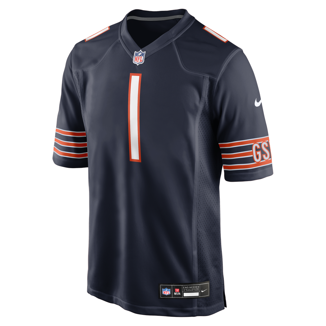 Jaylon Johnson Chicago Bears Nike  Game Jersey -  Navy