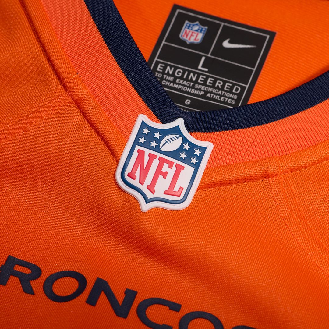 Tyler Onyedim Denver Broncos Nike Game Jersey - Orange