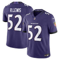 Ray Lewis Baltimore Ravens Nike Vapor F.U.S.E. Stitched Retired Limited Jersey - Purple