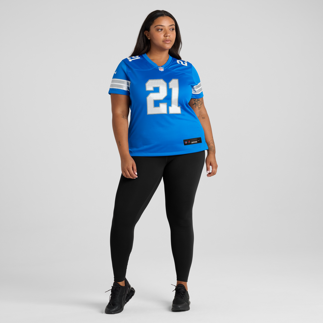Roger McCreary Detroit Lions Nike Women's Team Game Jersey -  Blue