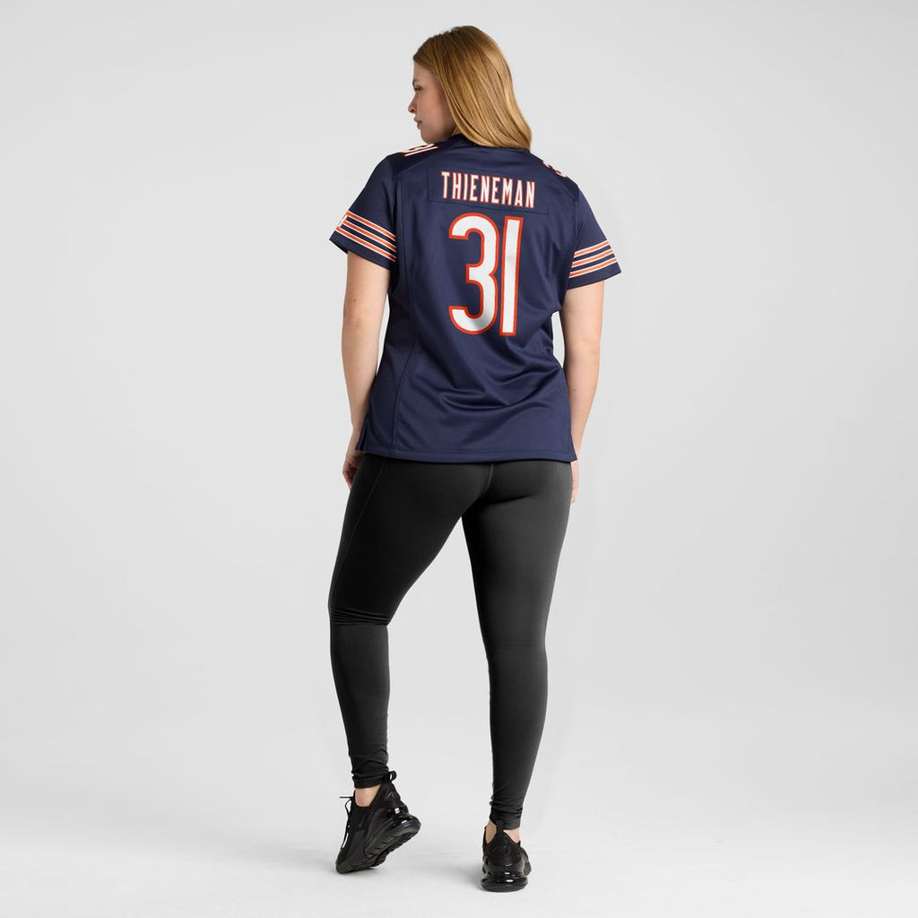 Dillon Thieneman Chicago Bears Nike Women's Team Game Jersey -  Navy