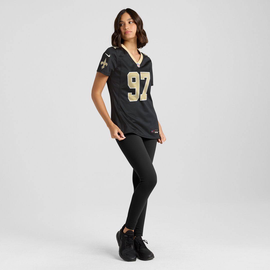 Khristian Boyd New Orleans Saints Nike Women's  Game Jersey -  Black