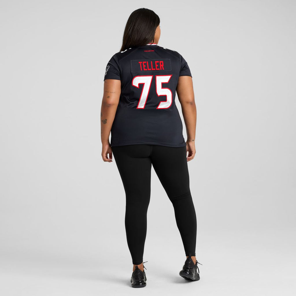 Wyatt Teller Houston Texans Nike Women's Team Game Jersey -  Navy