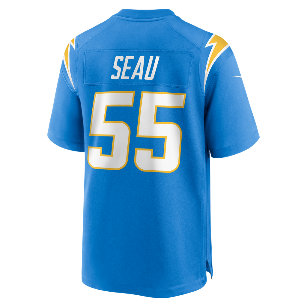Junior Seau Los Angeles Chargers Nike Game Retired Player Jersey - Powder Blue